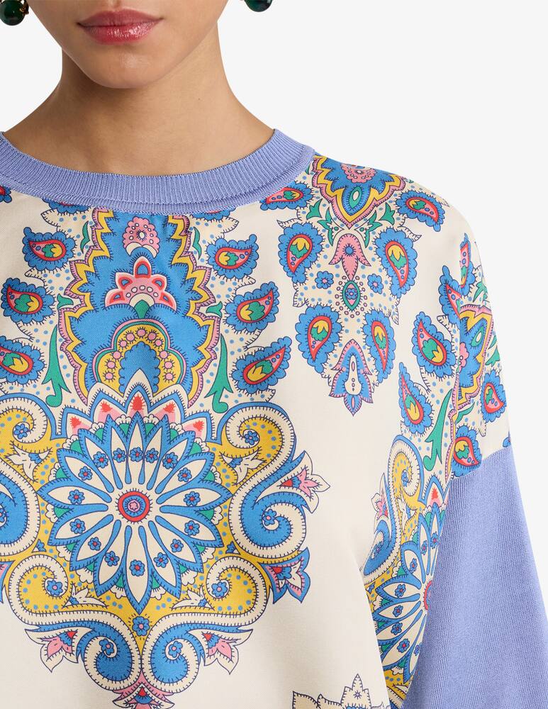 rinascente ETRO T-Shirt in maglia con stampa