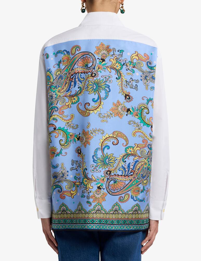 rinascente ETRO Camicia in cotone con retro stampato