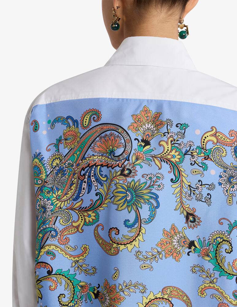rinascente ETRO Camicia in cotone con retro stampato
