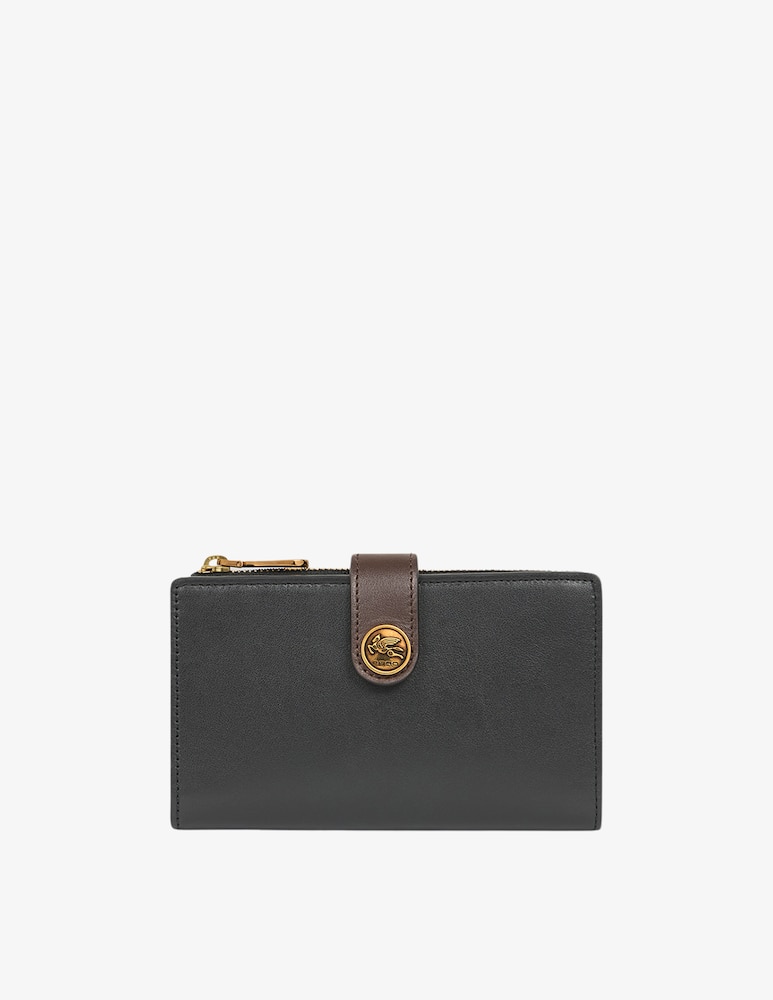 ETRO Leather wallet with strap - picture 1 ETRO Leather wallet with strap - picture 1