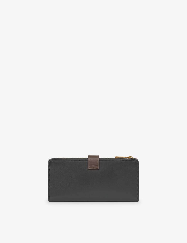 rinascente ETRO Portafoglio in pelle con bottone pegaso