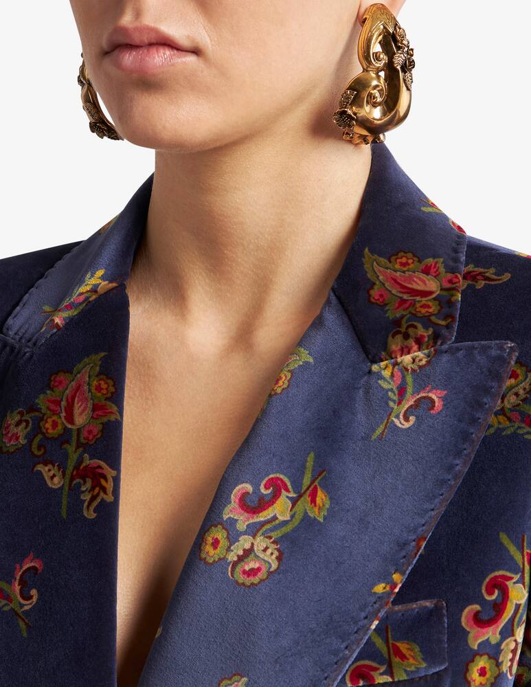 rinascente ETRO Curly clip earrings