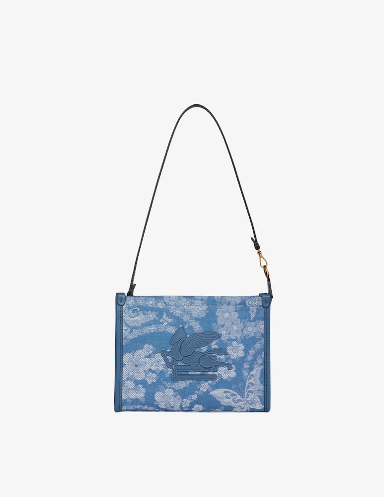 ETRO Floral denim pouch - picture 1