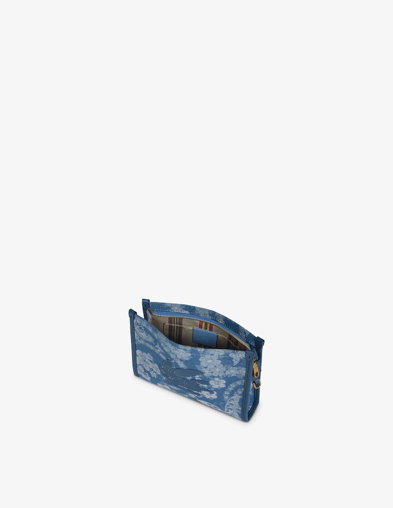 ETRO Floral denim pouch - picture 3