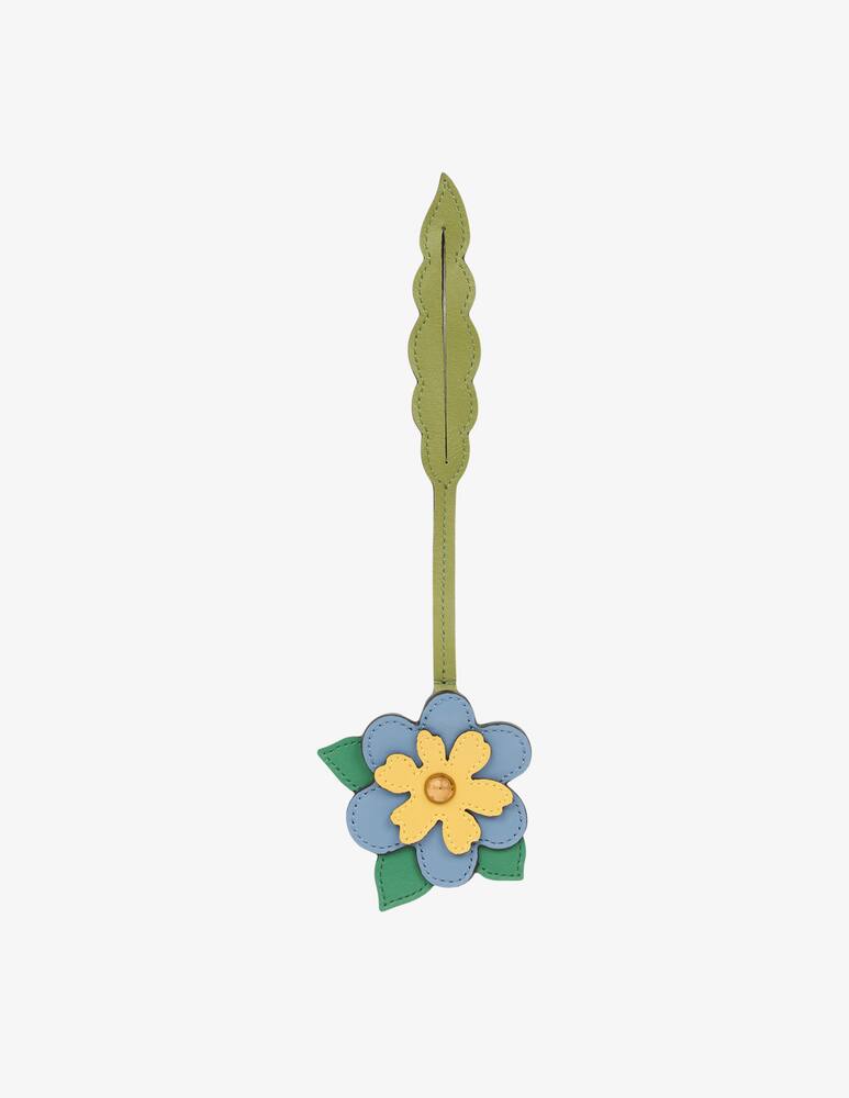 ETRO Full-Grain leather flower charm - picture 1