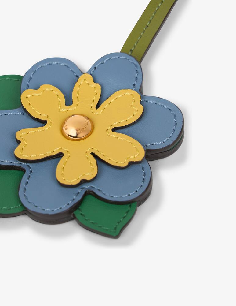 ETRO Full-Grain leather flower charm - picture 3