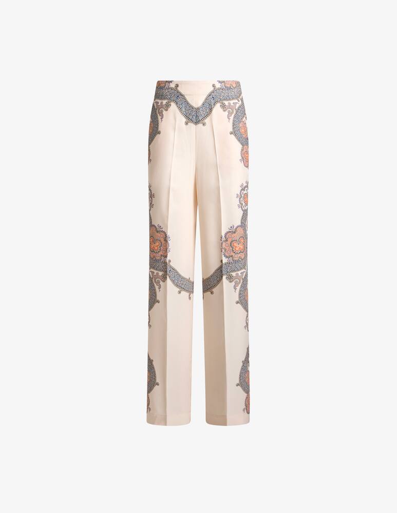 ETRO Year of snake silk palazzo trousers - picture 5 ETRO Year of snake silk palazzo trousers - picture 5