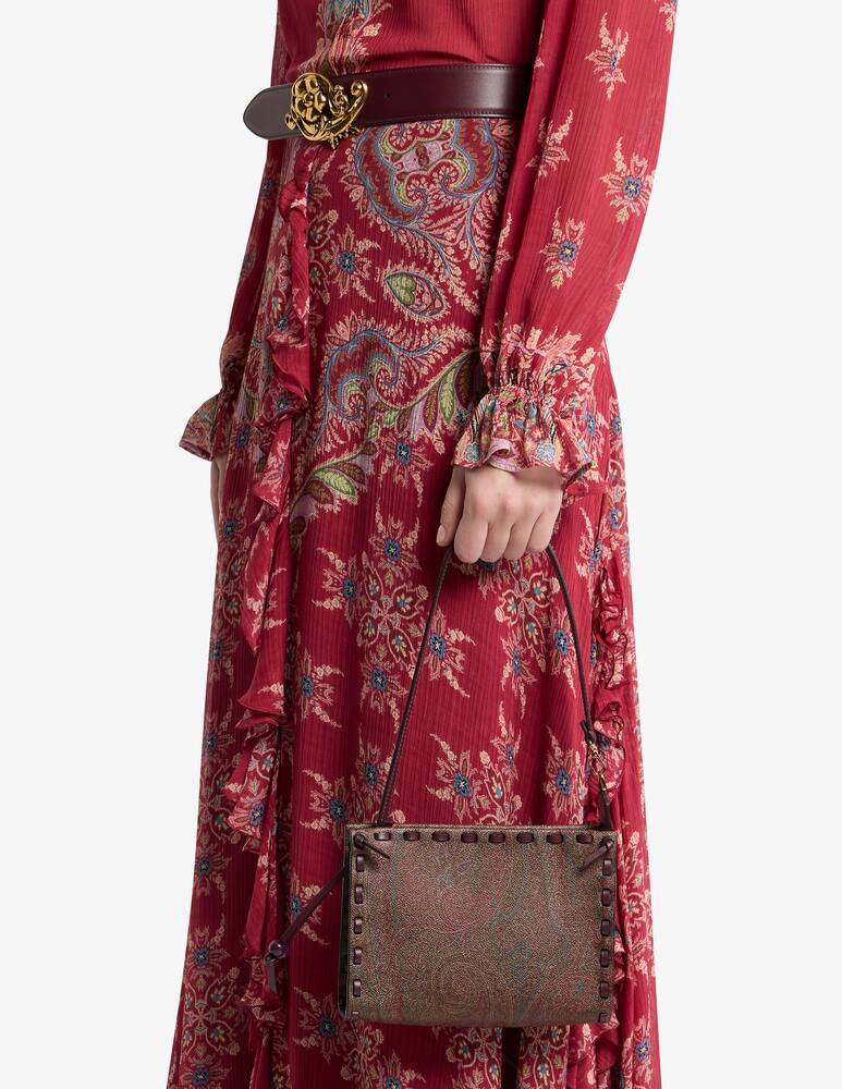 rinascente ETRO Arnica 1984 paisley pouch with threading