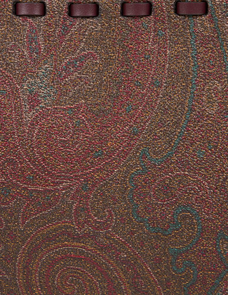 rinascente ETRO Arnica 1984 paisley pouch with threading