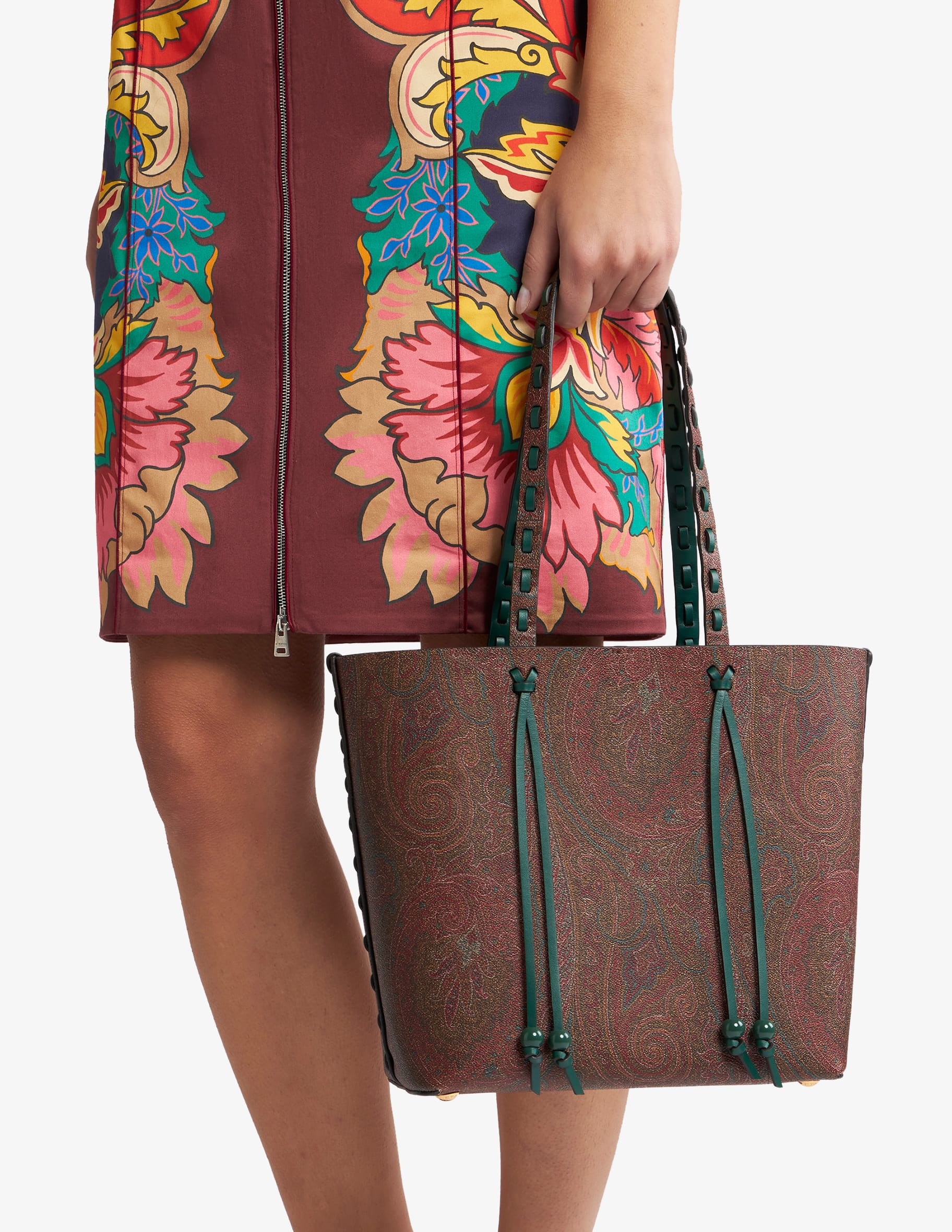 トートバッグ ETRO Printed Canvas Arnica 1984 Shopping Bag トートバッグ ETRO Printed canvas Arnica 1984 shopping bag