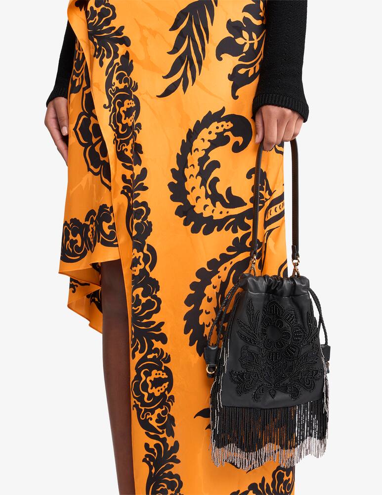 rinascente ETRO Borsa Kalispera piccola con perle e frange