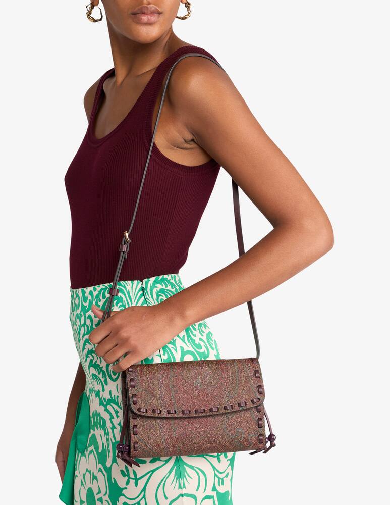 rinascente ETRO Mini bag paisley jacquard Arnica 1984