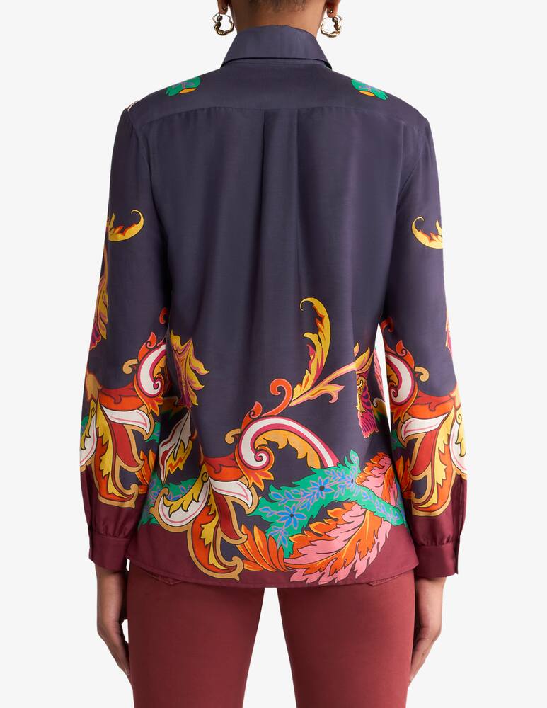 rinascente ETRO Camicia con maxi stampa floreale foulard