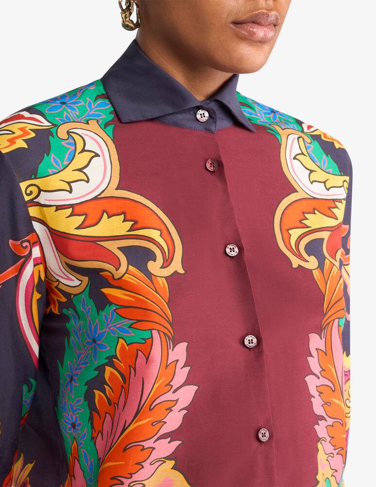 rinascente ETRO Camicia con maxi stampa floreale foulard