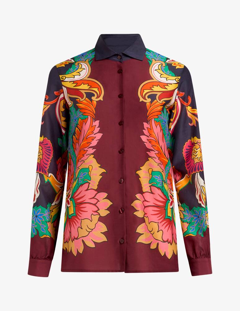 rinascente ETRO Camicia con maxi stampa floreale foulard
