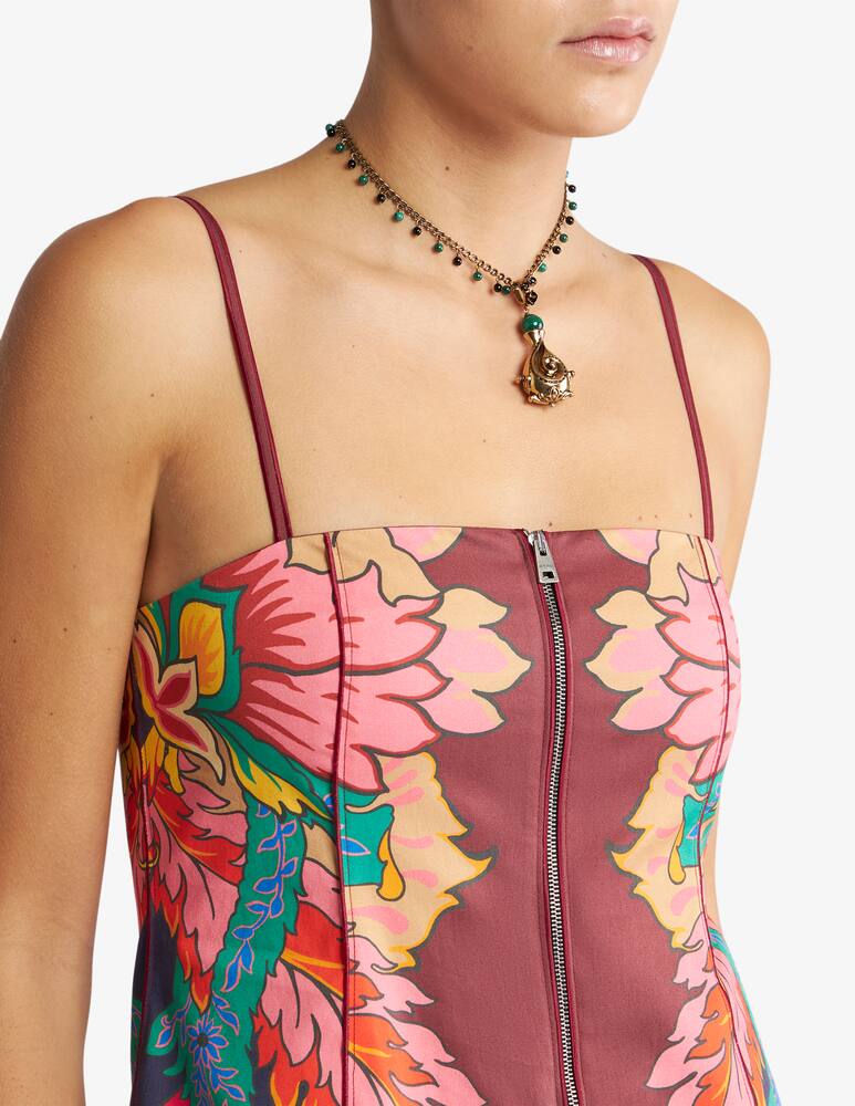 rinascente ETRO Dress with scarf-style floral print