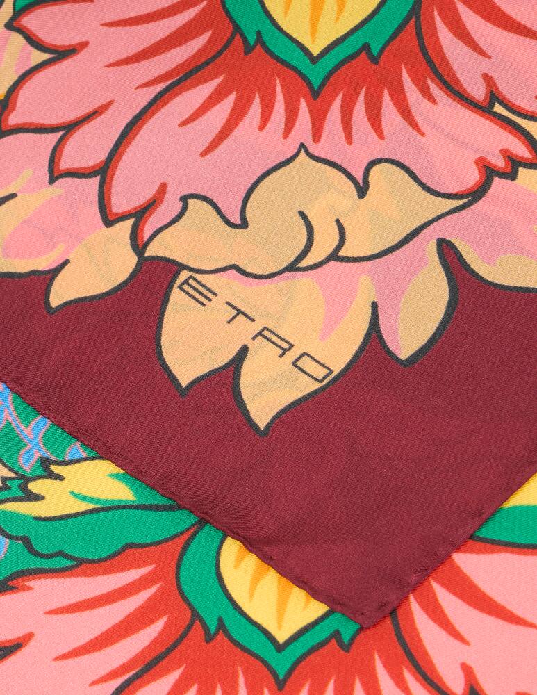 rinascente ETRO Foulard in seta jacquard floreale