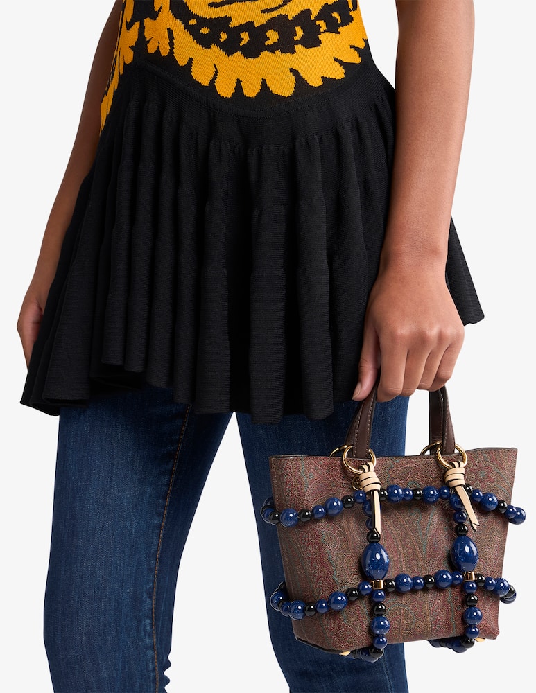 rinascente ETRO Decorative bag cage with marbles
