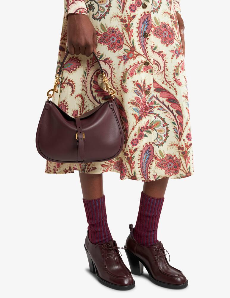 rinascente ETRO Medium leather Pony bag