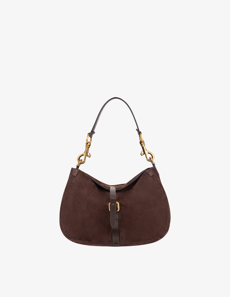 rinascente ETRO Medium suede Pony bag