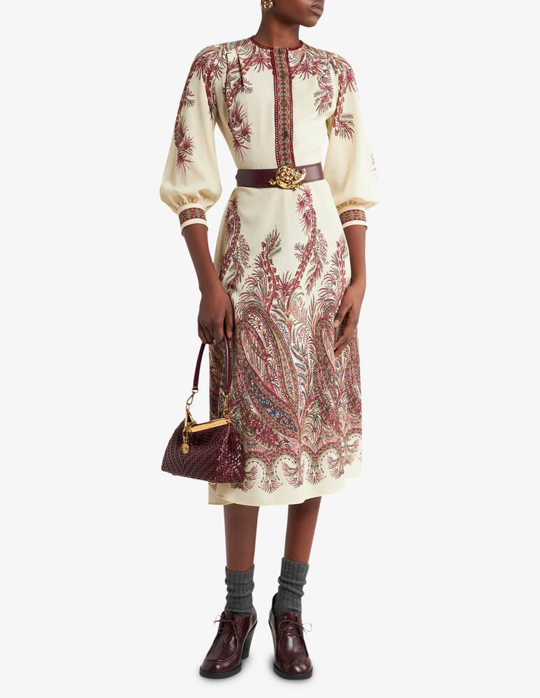 ETRO Sable dress with placed print - picture 1 ETRO Sable dress with placed print - picture 1