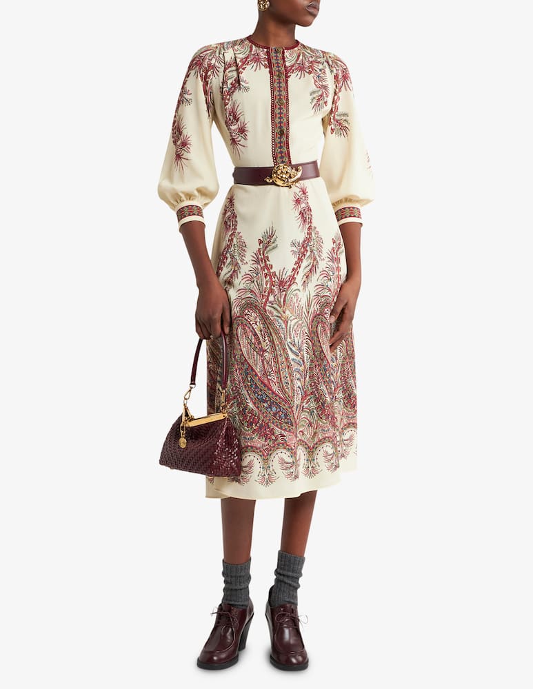 rinascente ETRO Sable dress with placed print