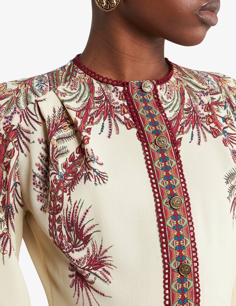 ETRO Sable dress with placed print - picture 3 ETRO Sable dress with placed print - picture 3