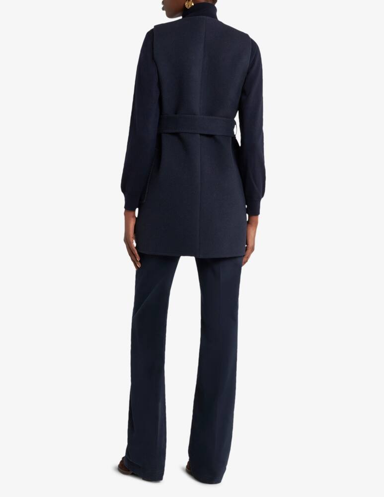 rinascente ETRO Long wool and cashmere jacquard waistcoat