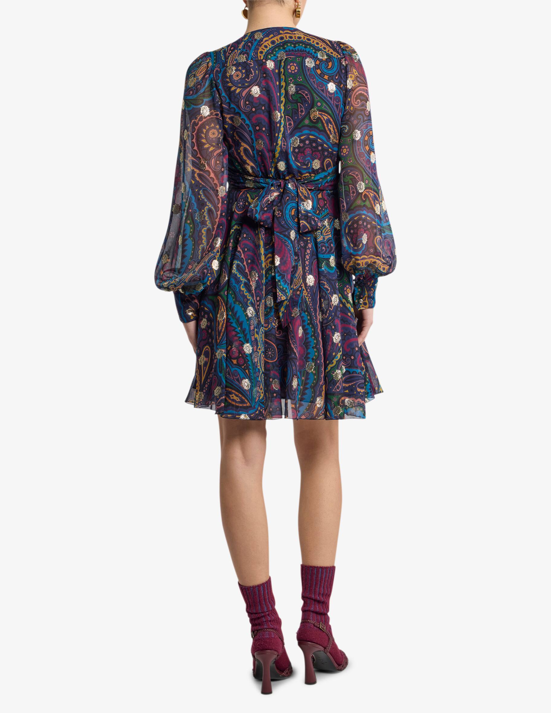Shop ETRO Paisley mini dress on Rinascente