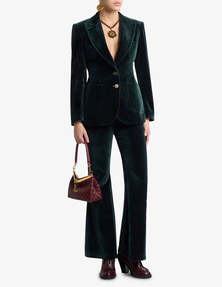 rinascente ETRO Stretch velvet jacket