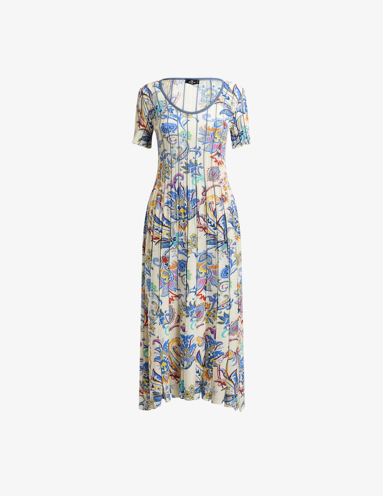 rinascente ETRO Abito a costine con stampa