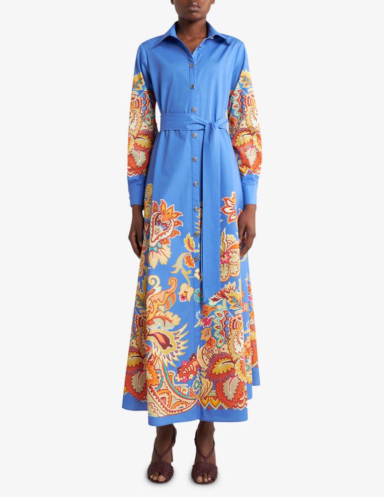 rinascente ETRO Abito chemisier in popeline stampato