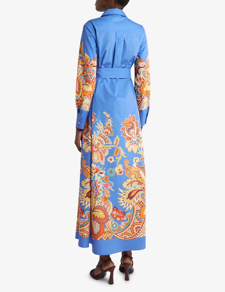 rinascente ETRO Abito chemisier in popeline stampato