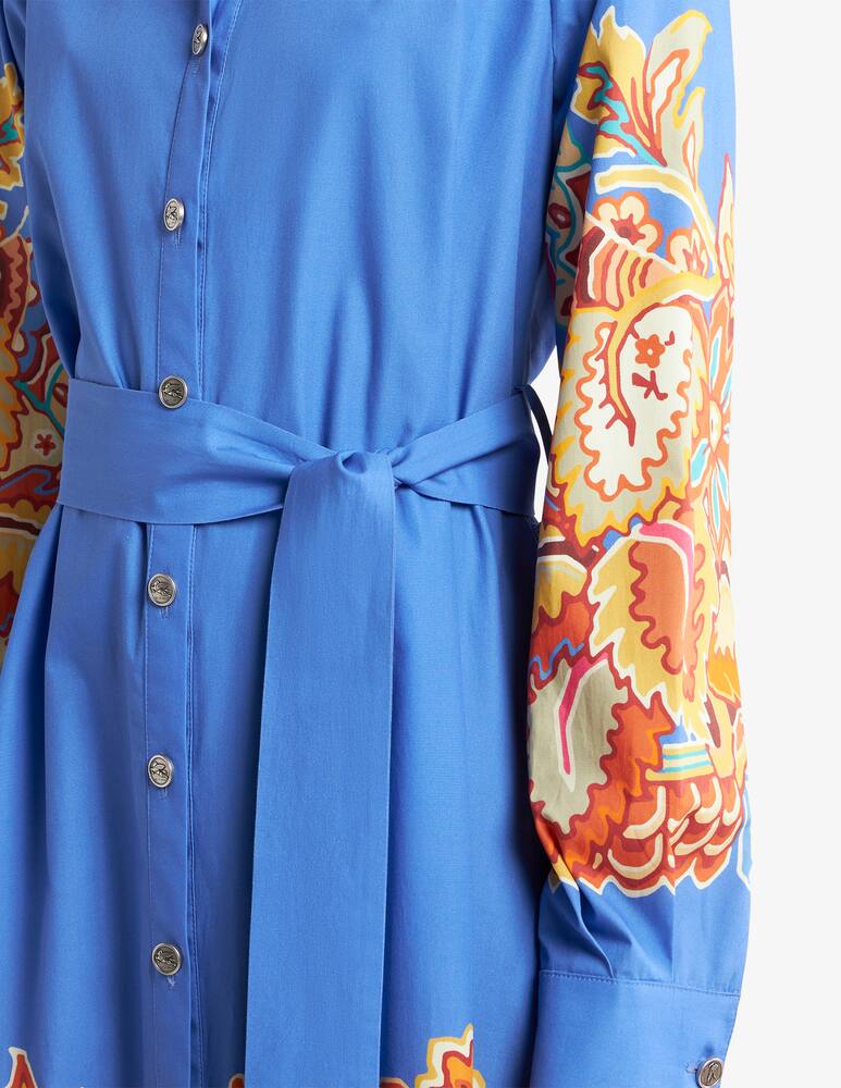 rinascente ETRO Abito chemisier in popeline stampato