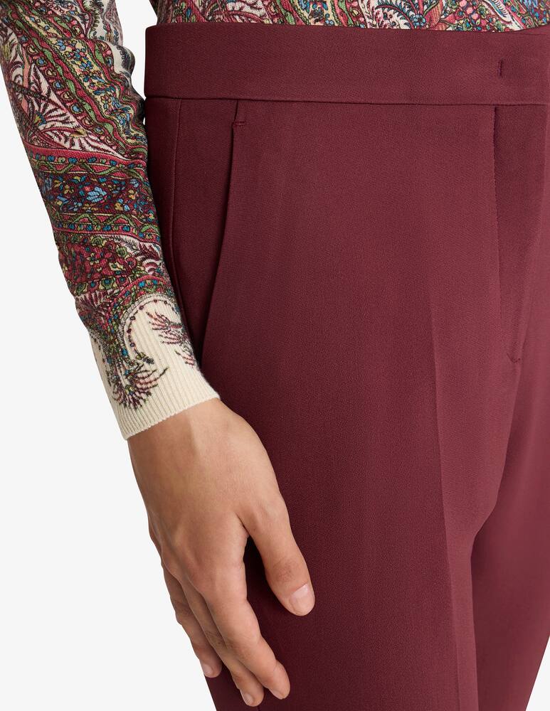 rinascente ETRO Cady cigarette trousers