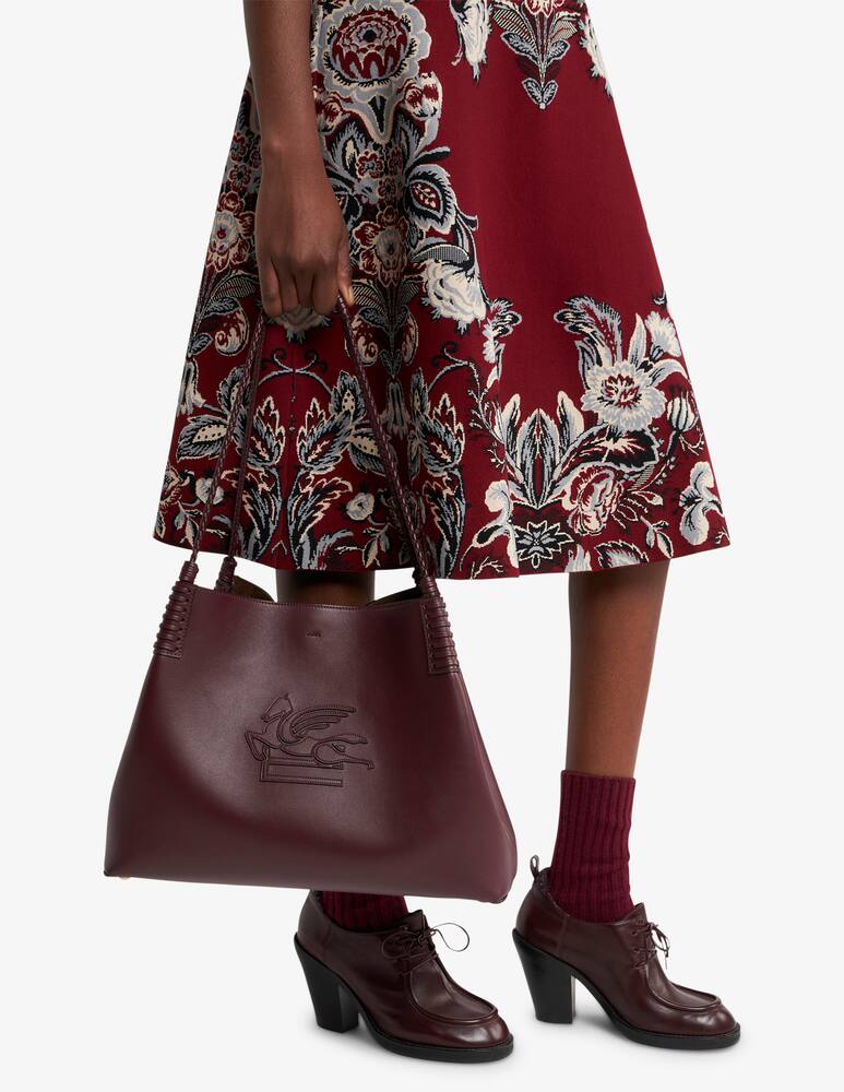 rinascente ETRO Medium Libra tote bag in leather