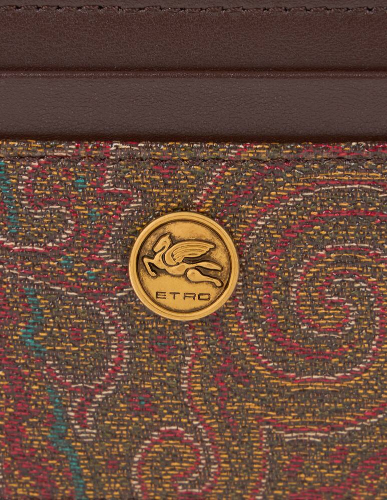 rinascente ETRO Porta carte paisley con moneta