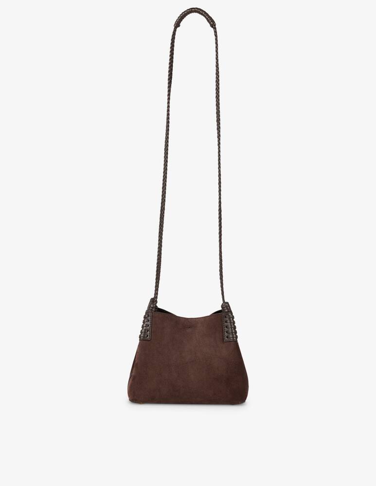 rinascente ETRO Mini Libra tote bag in suede