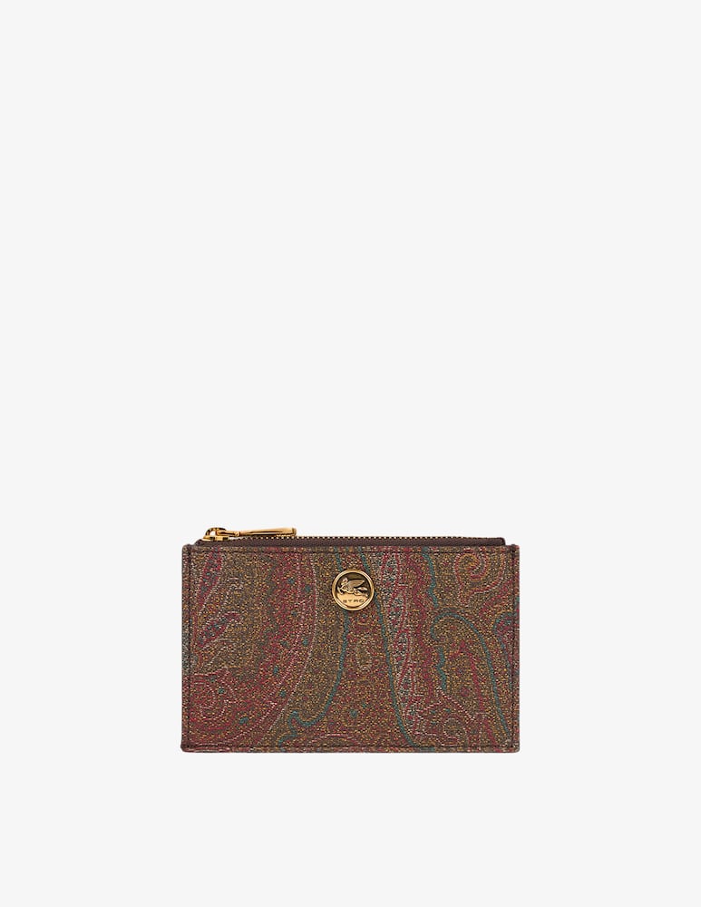 ETRO Paisley card holder with coin - picture 1 ETRO Paisley card holder with coin - picture 1