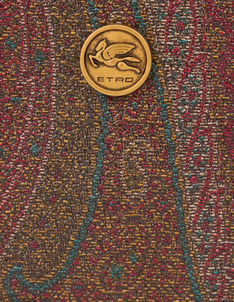 rinascente ETRO Porta carte paisley con moneta