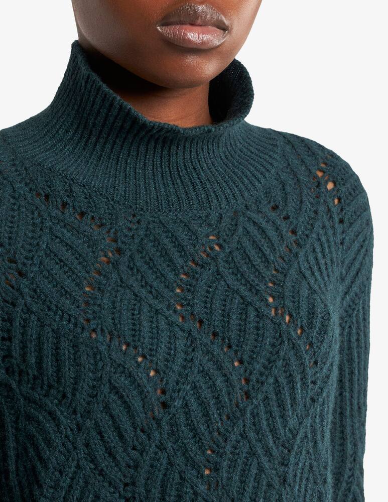 rinascente ETRO Maglia a collo alto in cashmere con motivo traforato