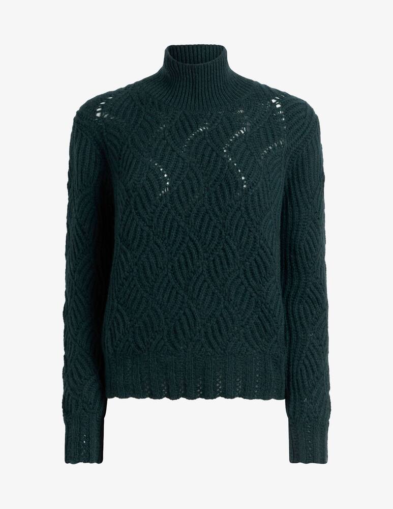 rinascente ETRO Maglia a collo alto in cashmere con motivo traforato