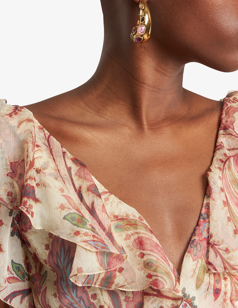 ETRO Orecchini paisley con cristalli - immagine 2 ETRO Orecchini paisley con cristalli - immagine 2