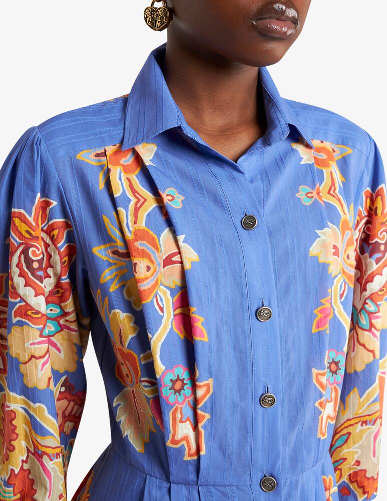 rinascente ETRO Printed cotton shirt dress