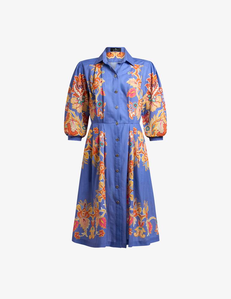 rinascente ETRO Printed cotton shirt dress