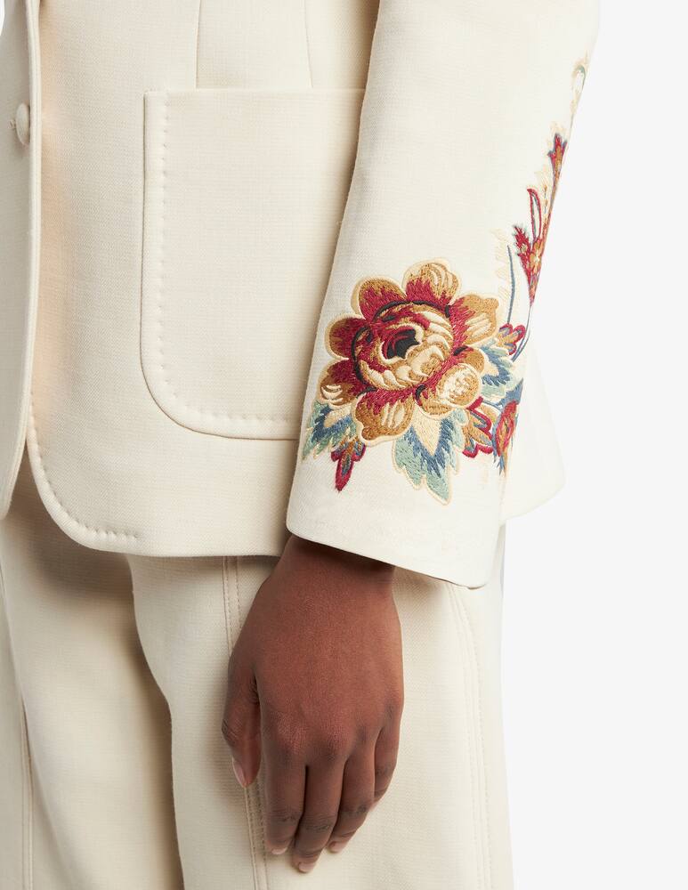 rinascente ETRO Cool wool jacket with embroidery