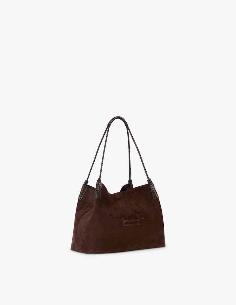 ETRO Medium Libra tote bag in suede - picture 5 ETRO Medium Libra tote bag in suede - picture 5