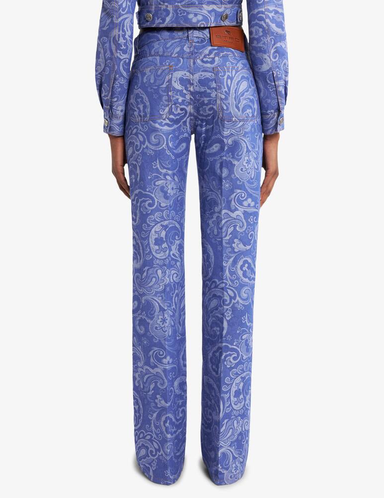rinascente ETRO Jeans flare jacquard