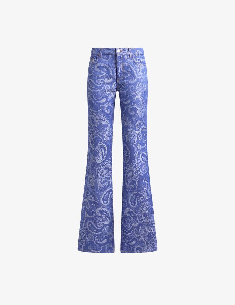 rinascente ETRO Jeans flare jacquard