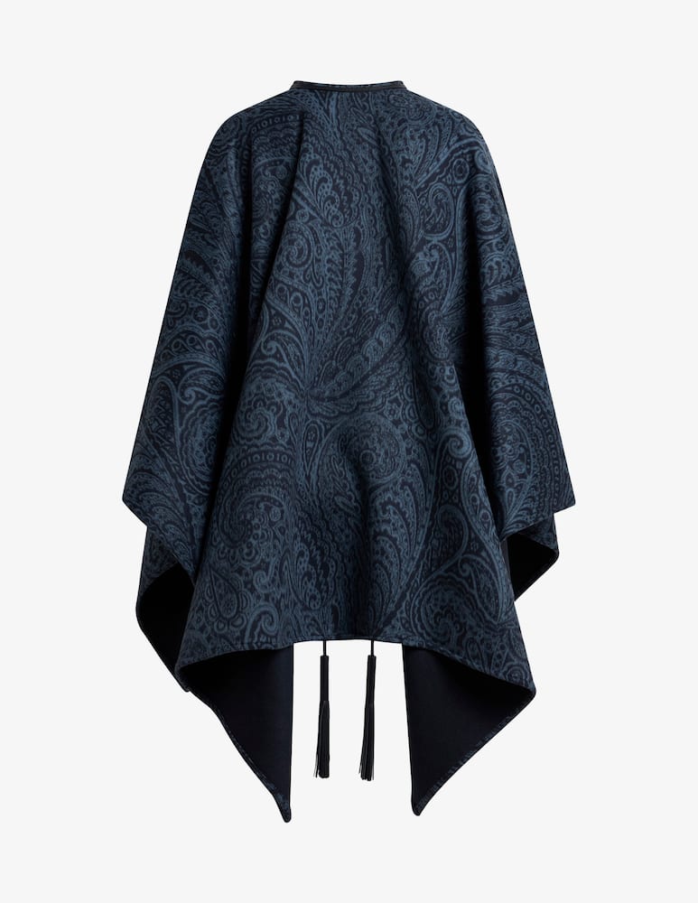 rinascente ETRO Wool and cashmere jacquard cape